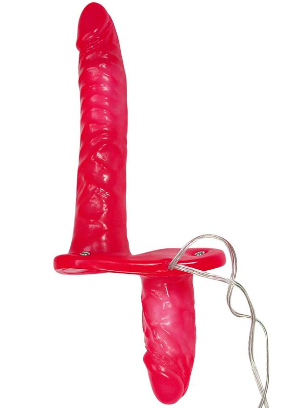 Bad Kitty Double Strap-On Rosso