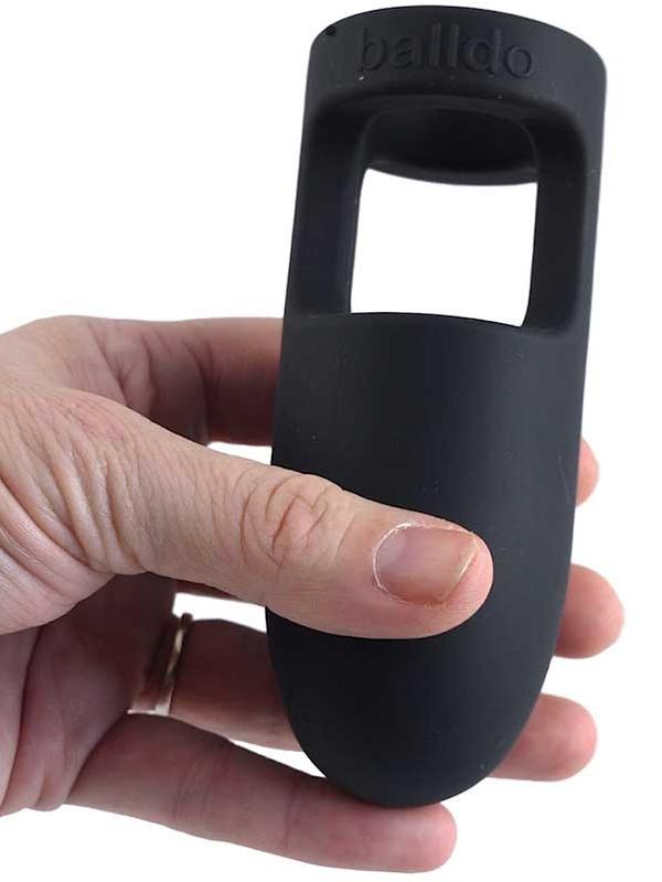 Balldo - Dildo Testicolare Grigio