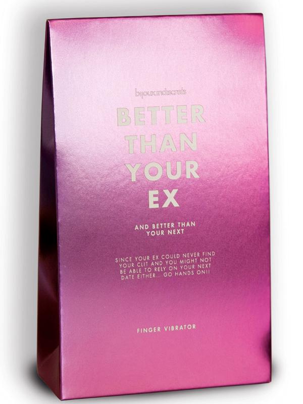 Bijoux Indiscrets - Finger vibrator Better than your Ex Better than You Nero