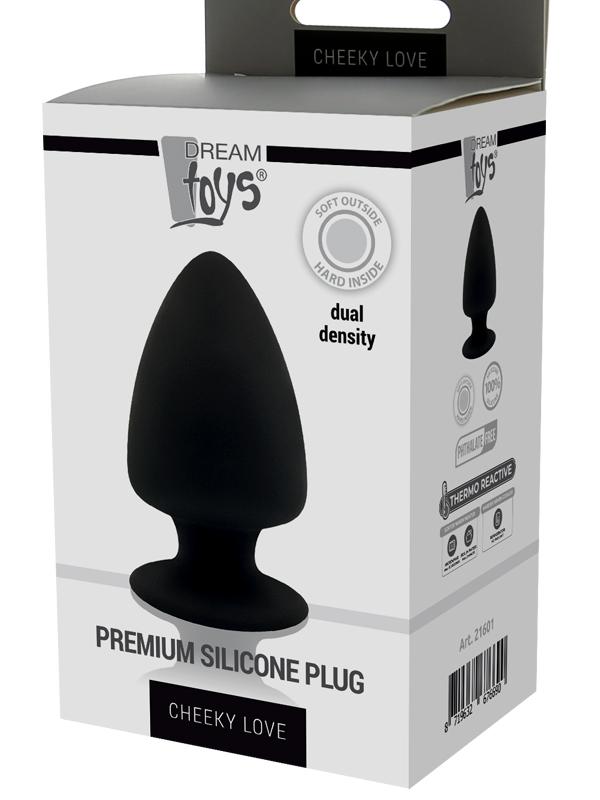 Cheeky Love - Premium Butt plug Nero