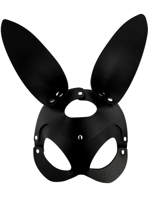 Chic Desire - Maschera da Coniglio Nero Similpelle