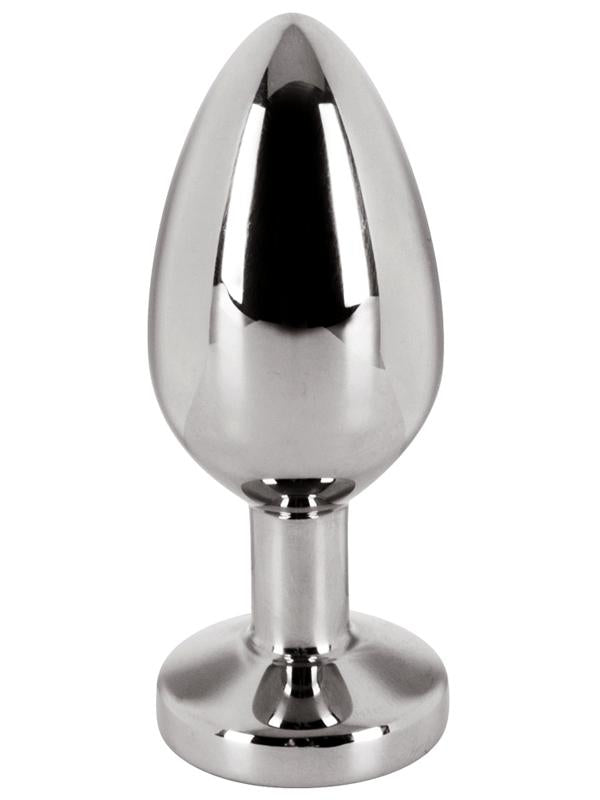 Diamond Butt Plug Argento Small