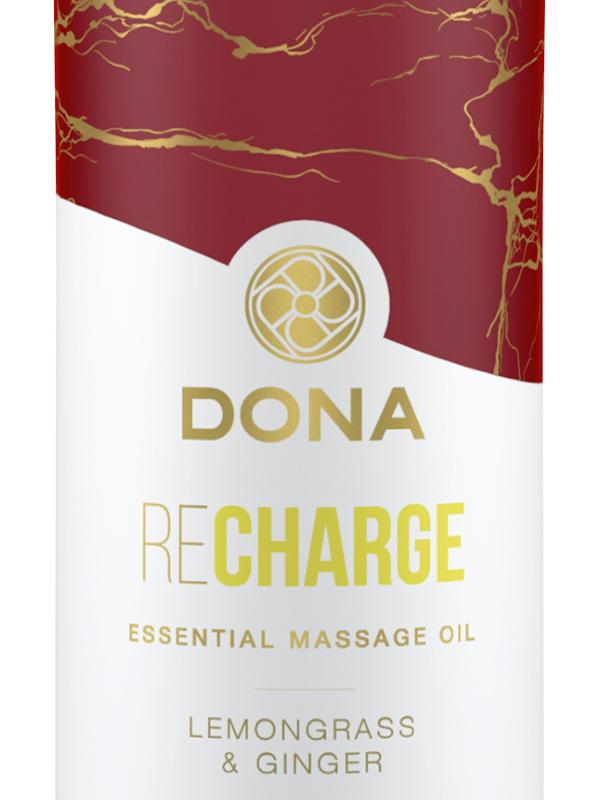 Dona - Essential Massage Oil Re-Charge 120ml Citronella Zenzero