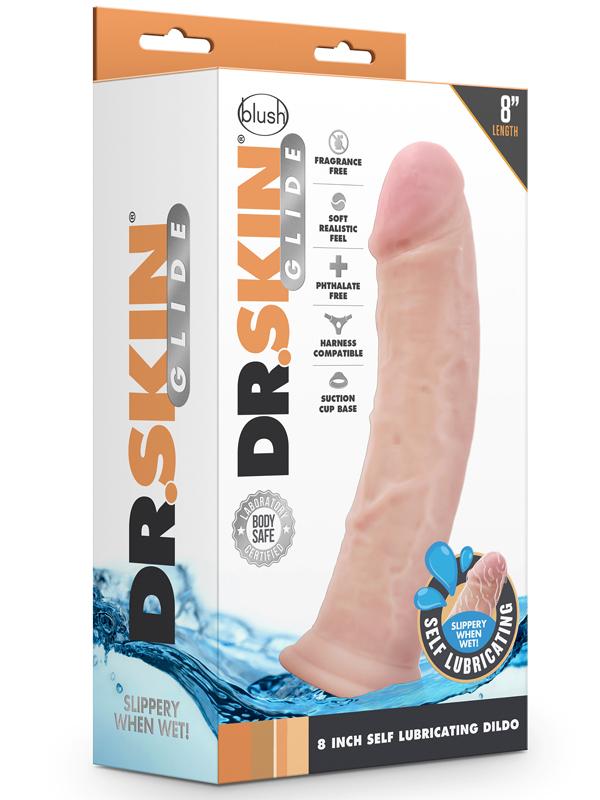 Dr. Skin - 8inch Self Lubricating Dildo