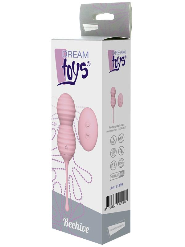 Dream Toys - Pleasure Balls Beehive con telecomando Rosa