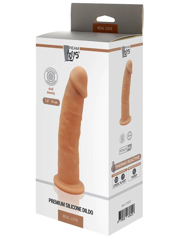 Dream Toys - Real Love Dildo termoreattivo Medium Carne