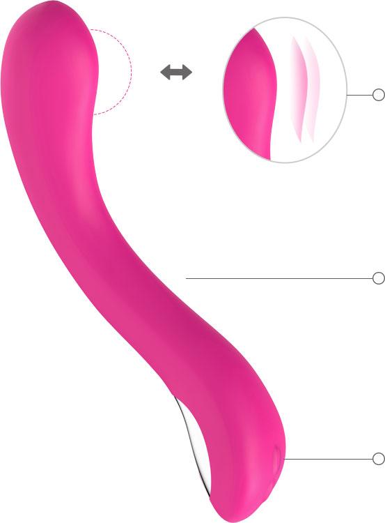 Lovense - Osci 2 G-Spot Fucsia