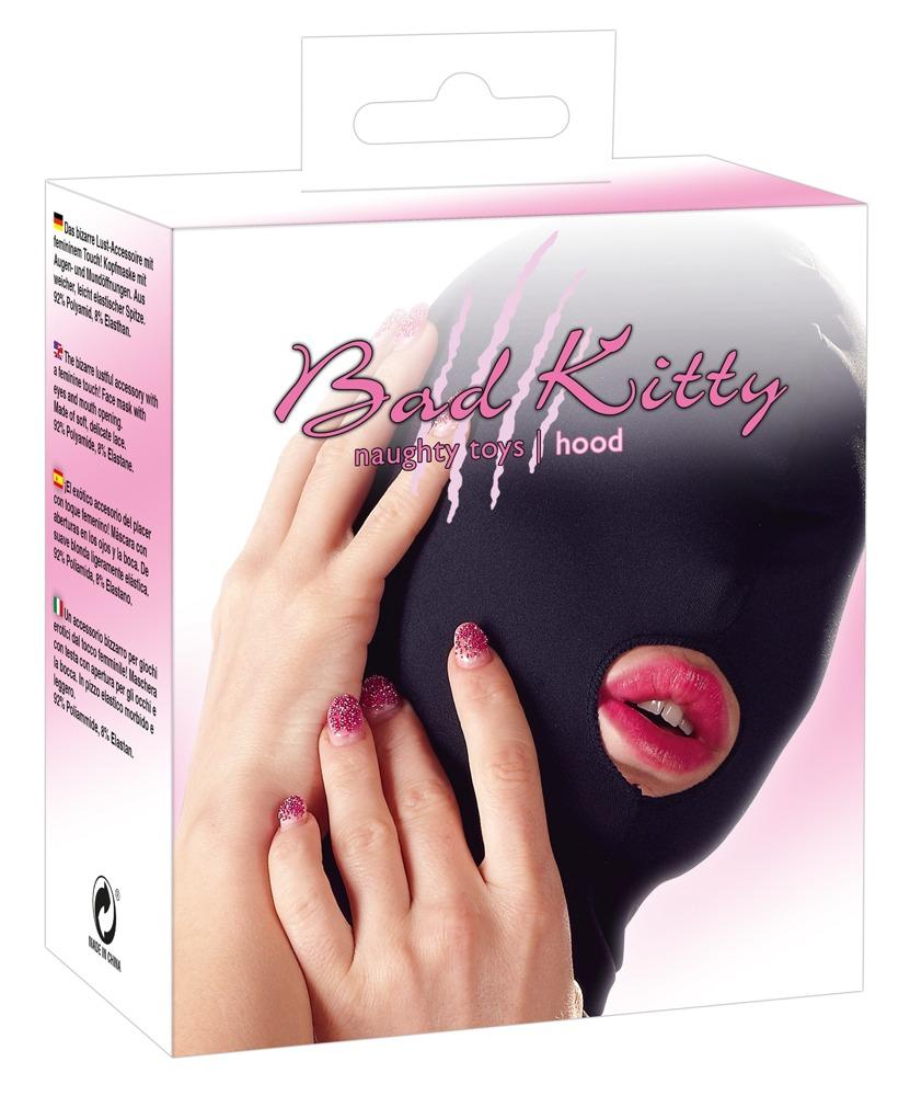 Maschera con apertura Nero Elasticizzato