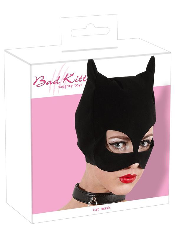 Maschera da Gatta - Catwoman Nero