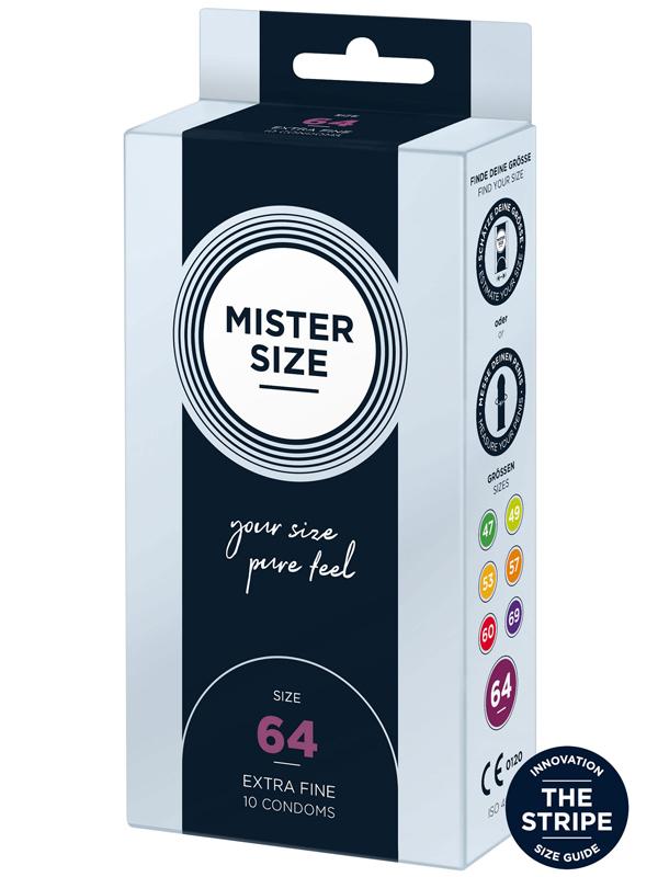 Mister Size - Profilattici 10pz 64