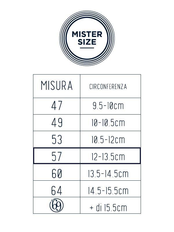 Mister Size - Profilattici 3pz 57