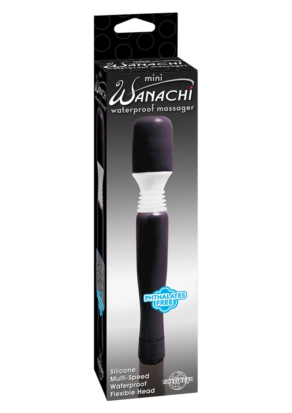 PipeDream - Mini Wanachi Waterproof Massager Nero