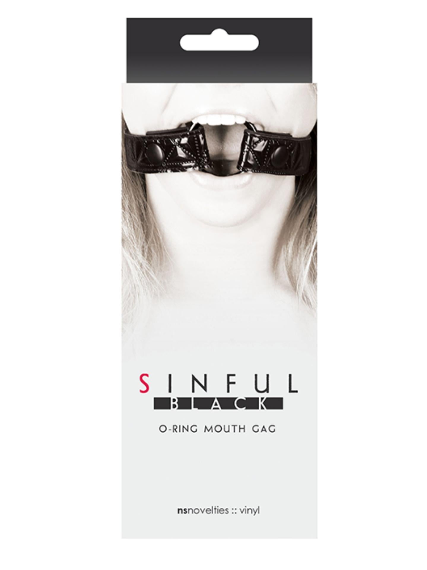 Sinful Black - Morso Aperto 3 Misure Vinile