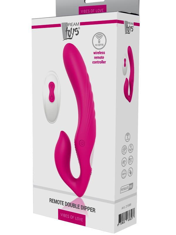 Vibes of Love - Remote Double Dipper Rosa