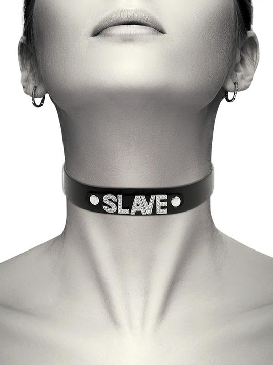Coquette - Collare Choker Slave Nero