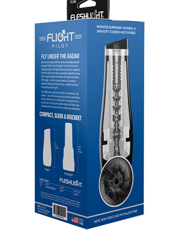 Fleshlight - Flight Masturbator Pilot Nero