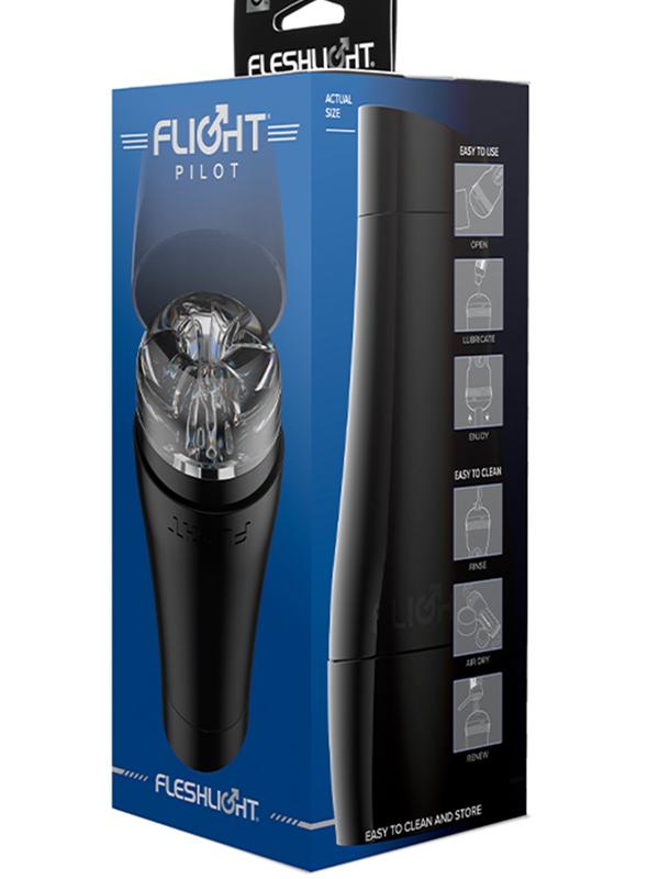 Fleshlight - Flight Masturbator Pilot Nero