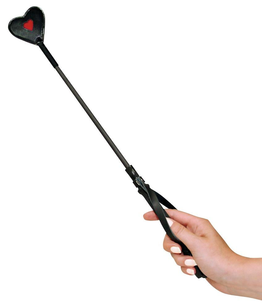 Frustino Cuore rosso Nero
