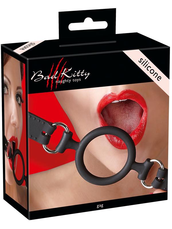 Gag Anello Silicone Nero