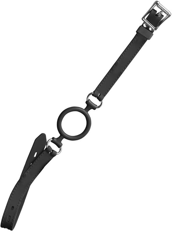 Gag Anello Silicone Nero