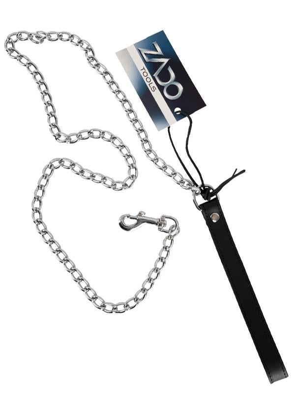 Guinzaglio con Catena Argento