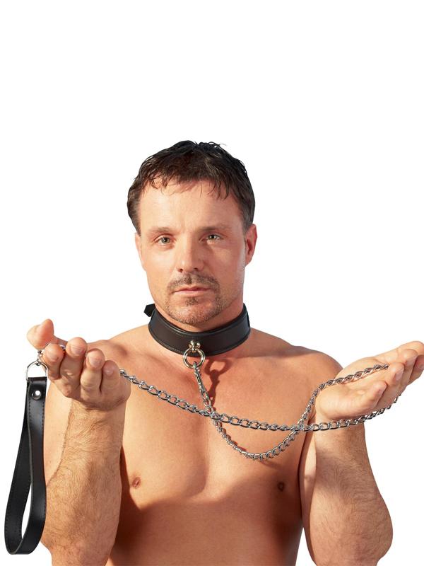 Guinzaglio con Catena Argento