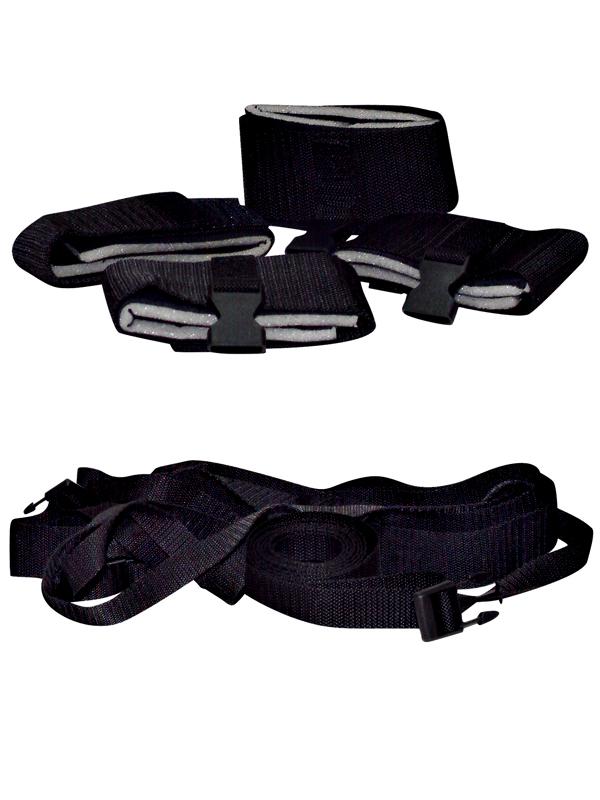 Kit Polsiere Cavigliere a Fascia Nero