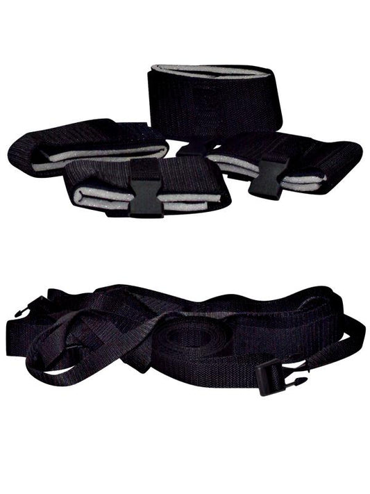 Kit Polsiere Cavigliere a Fascia Nero
