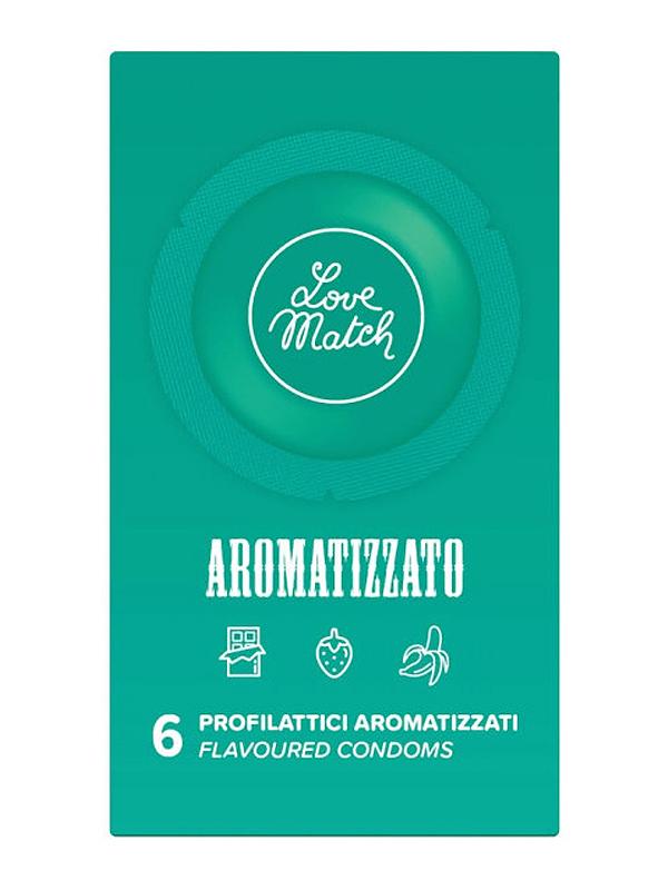 Love Match - Profilattici Aromatizzati - 6pz