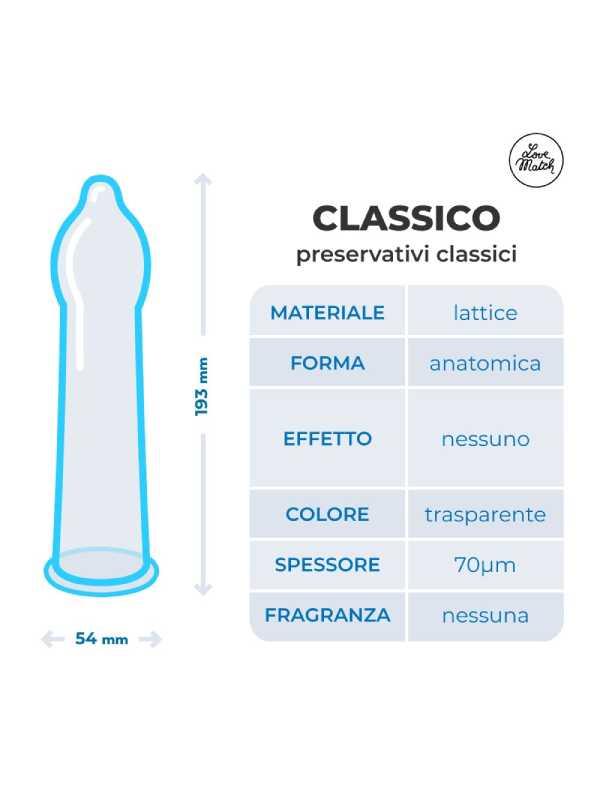Love Match - Profilattici Classici - 6pz