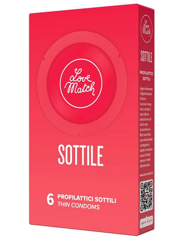 Love Match - Profilattici Sottili - 6pz