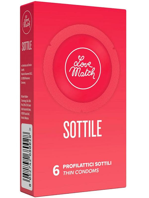 Love Match - Profilattici Sottili - 6pz