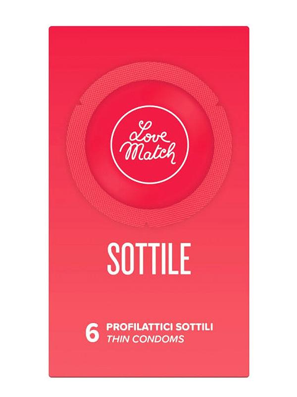Love Match - Profilattici Sottili - 6pz