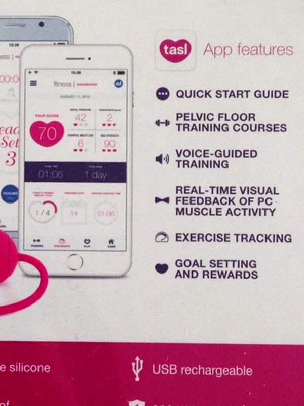 LoveLife by OhMyBod - Krush App Connected Bluetooth Kegel Rosa