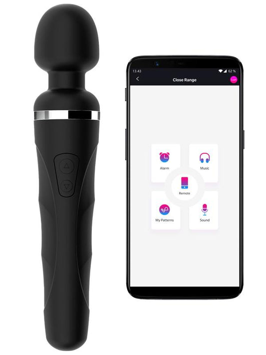 Lovense - Domi 2 Mini Wand Massager Nero