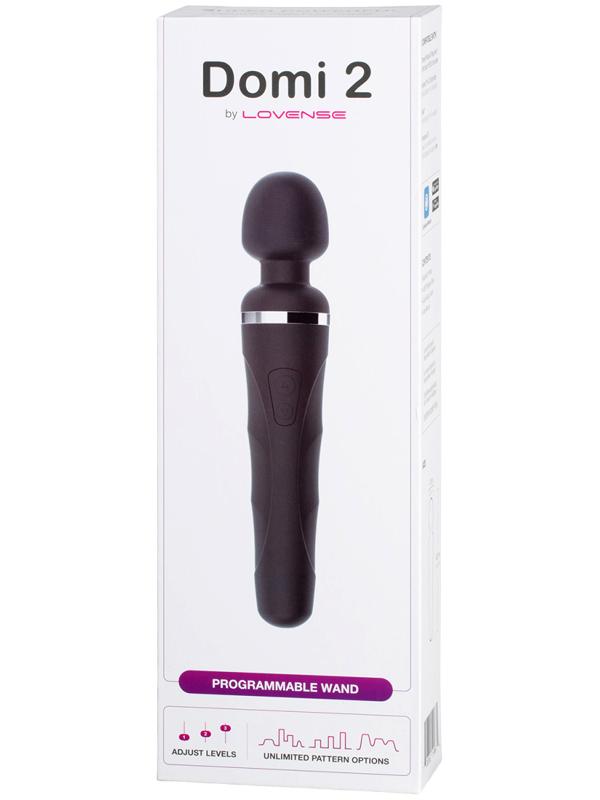 Lovense - Domi 2 Mini Wand Massager Nero