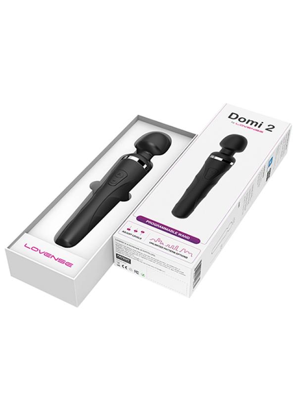 Lovense - Domi 2 Mini Wand Massager Nero