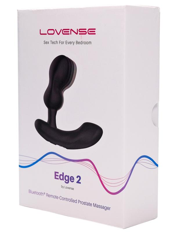 Lovense - Edge 2 Massaggiatore Prostatico Nero