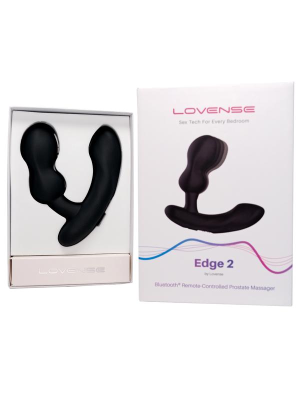 Lovense - Edge 2 Massaggiatore Prostatico Nero
