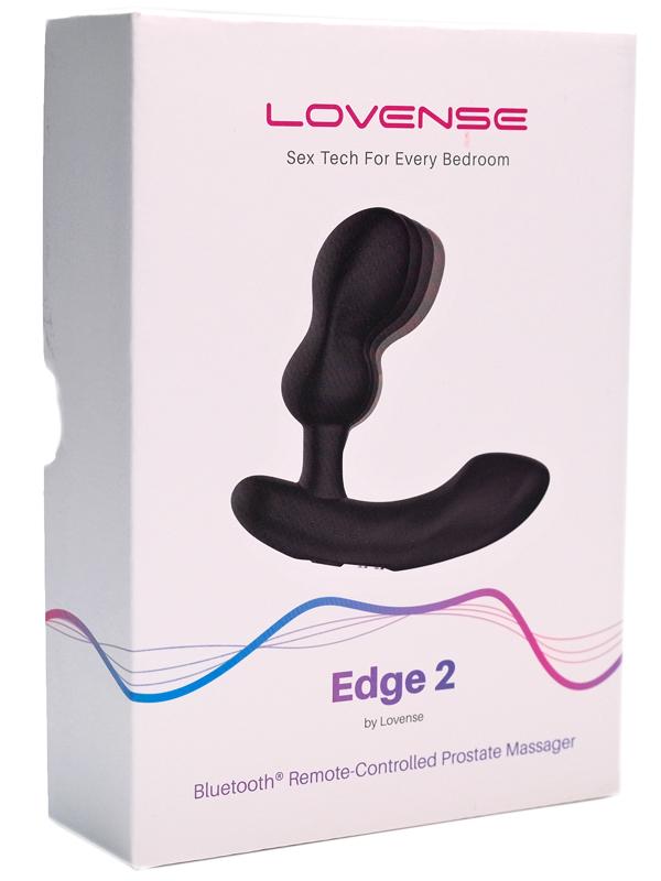 Lovense - Edge 2 Massaggiatore Prostatico Nero