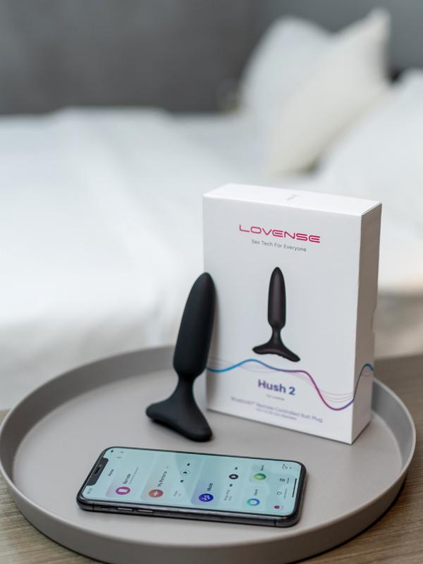 Lovense - Hush 2 Butt Plug Nero
