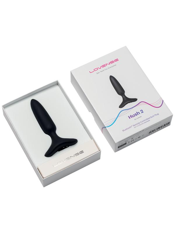 Lovense - Hush 2 Butt Plug Nero