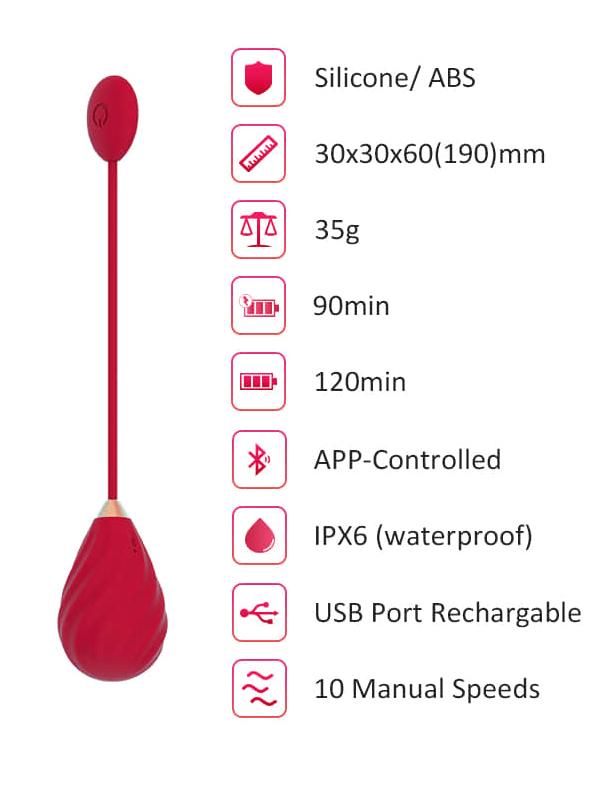 Magic Motion - PROFUMINO Rosso