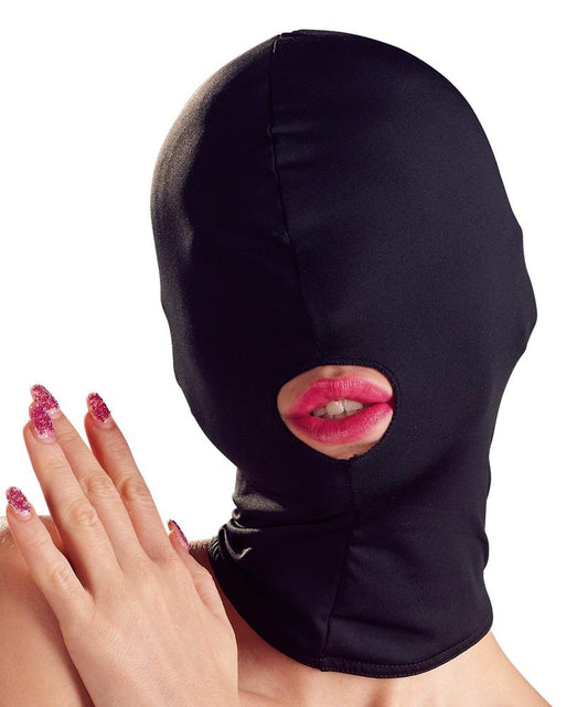 Maschera con apertura Nero Elasticizzato