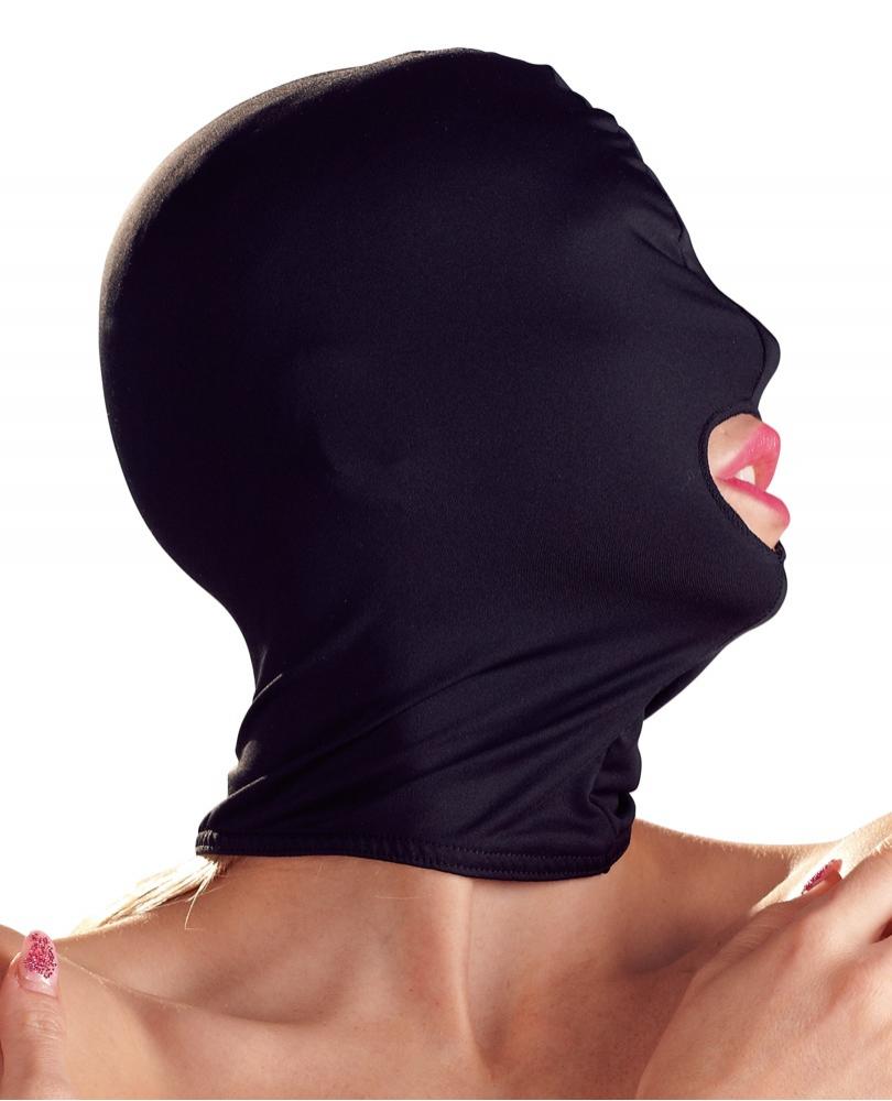 Maschera con apertura Nero Elasticizzato