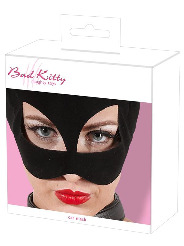 Maschera da Gatta - Catwoman Nero