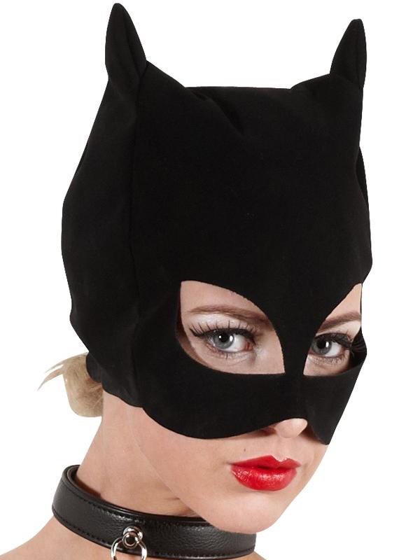 Maschera da Gatta - Catwoman Nero