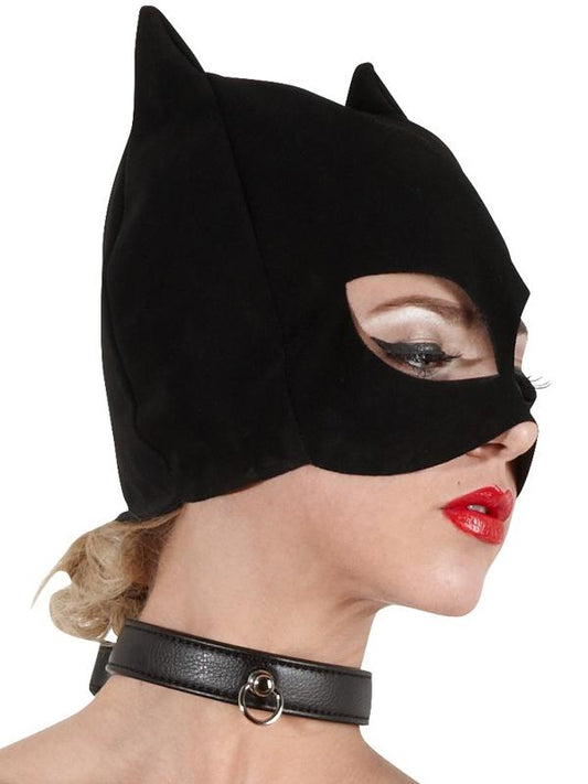 Maschera da Gatta - Catwoman Nero