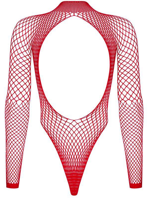 Obsessive - B126 Teddy Nylon Rosso