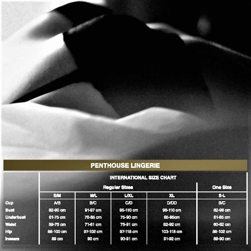 Penthouse - Perizoma Aperto Nero